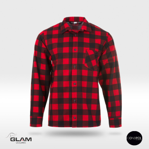 Koszula ochronna flanelowa bawełniana-produkt Gondpol