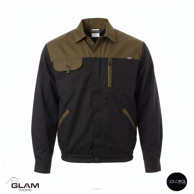 Bluza ORION oliwkowo-czarna