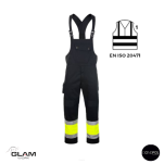 Ubranie ochronne z odblaskiem GRYF( bluza spodnie pasek lub szelki czarno żółty)produkt Gondpol - 2
