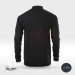 Bluza dzianinowa bawełniana PREMIUM(czarna)-produkt Gondpol - 2