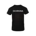 T-shirt czarny dla pracowników ochrony - 2