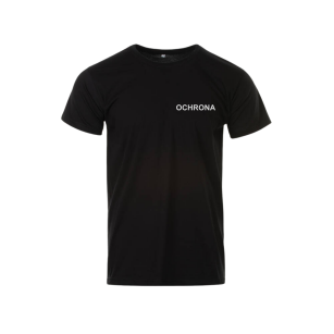 Koszulka T-shirt dla pracowników ochrony(czarna)-produkt Gondpol