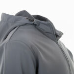 Kurtka ochronna ocieplana sofshell DUO(popiel czarna)-produkt Gondpol - 5