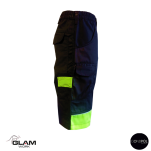 Spodenki ochronne odblask krótkie ORION(czarno-żółte)produkt Gondpol - 2