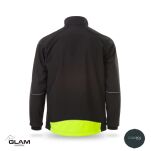 Kurtka ochronna membranowa softshell (czarno żółta)-produkt Gondpol - 2