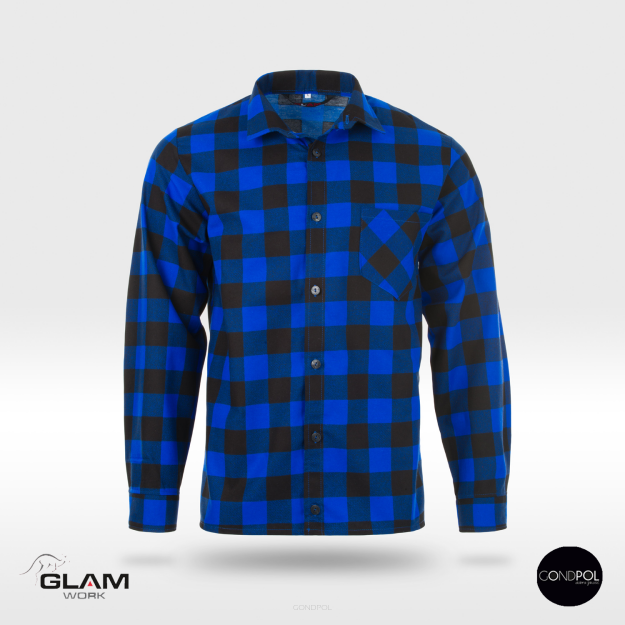 Koszula ochronna flanelowa bawełniana -produkt Gondpol