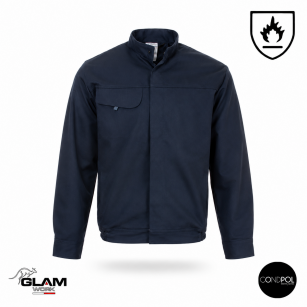 Bluza ochronna trudnopalna granat