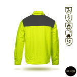 Bluza ORION multifunkcyjna żółto-szara - 2