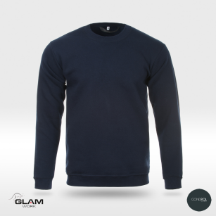 Bluza dzianinowa granatowa