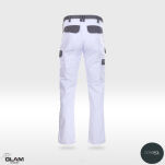 Spodnie ochronne do pasa ORION(białe-popiel)produkt Gondpol - 2