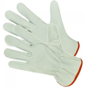 Rękawice do pracy wykonane z koziej skóry