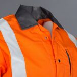 Bluza ochronna odblaskowa MEDUZA(pomarańcz-szary)produkt Gondpol - 2