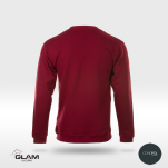 Bluza ochronna dzianinowa bawełniana(bordowa)-produkt Gondpol - 2