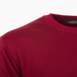 Bluza ochronna dzianinowa bawełniana(bordowa)-produkt Gondpol - 3