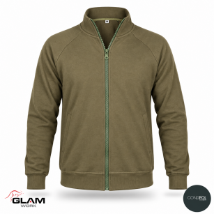 Bluza dzianinowa PREMIUM oliwka