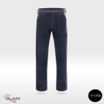 Ubranie ochronne skórzane dla spawacza na tkaninie(czarna)-produkt Gondpol - 4