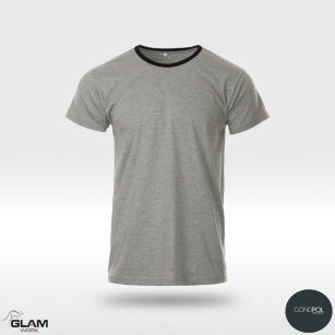 T-shirt szary 100% bawełna