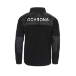 Bluza polarowa dla pracowników ochrony z nadrukiem(czarna)-produkt Gondpol - 2