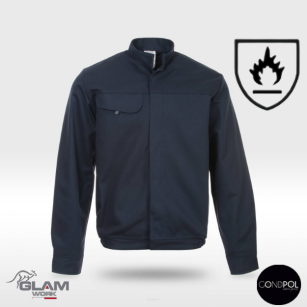 Bluza ochronna trudnopalna wzmacniana spawacz(granat)-produkt Gondpol