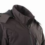 Kurtka ochronna membranowa ocieplana polarem MERKURY(czarno żółty)-produkt Gondpol - 4