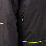 Kurtka ochronna membranowa ocieplana polarem MERKURY(czarno żółty)-produkt Gondpol - 5