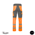 Spodnie ochronne duo odblaskowe GRYF(szaro-pomarańczowe) produkt Gondpol - 2