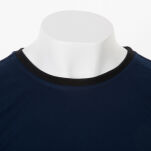 Koszulka t-shirt bawełniana z odblaskiem (granat)-produkt Gondpol - 4