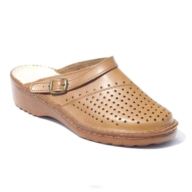 Klapki profilaktyczne brązowe