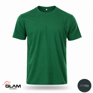 T-SHIRT bawełniany zielony