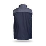 Bezrękawnik ochronny ocieplany polarem Pelikan(czarno-popiel)produkt Gondpol - 2