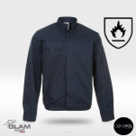 Ubranie ochronne trudnopalne wzmacniane ORION(bluza,ogrodniczki lub pasek granat)produkt Gondpol - 3