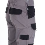 Spodnie ochronne ogrodniczki ORION(popiel-czarne)produkt Gondpol - 4