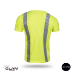 Koszulka t-shirt ochronna odblaskowa żółta-produkt Gondpol - 2