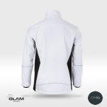 Kurtka ochronna ocieplana sofshell(biała czarna)-produkt Gondpol - 2