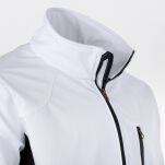 Kurtka ochronna ocieplana sofshell(biała czarna)-produkt Gondpol - 3