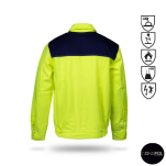 Bluza ORION multifunkcyjna żółto-granatowa - 2