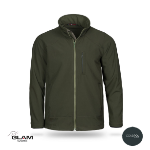 Kurtka softshell oliwka