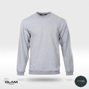 Bluza dzianinowa bawełniana(szara)produkt Gondpol