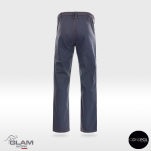 Spodnie ochronne skórzane na tkaninie(czarne)produkt Gondpol - 2