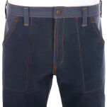 Spodnie ochronne skórzane na tkaninie(czarne)produkt Gondpol - 4