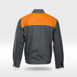 Bluza ORION multifunkcyjna szaro pomarańczowa - 2